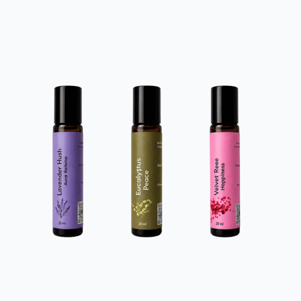 Essential Oil Roll-on( Set of 3)