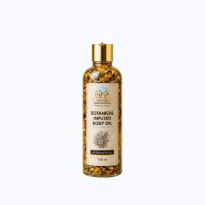 Botanical infused body oil