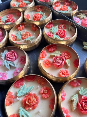 Designer Urli Candles